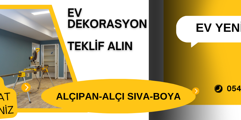 Ev Dekorasyon Tadilat