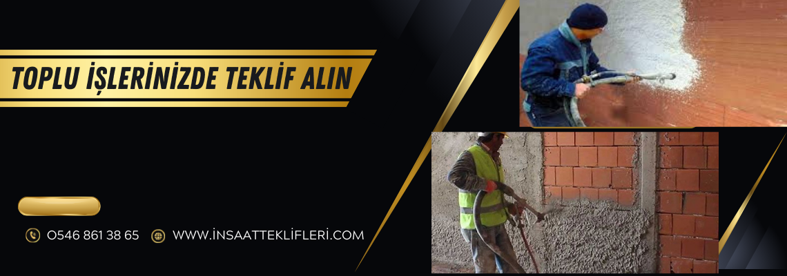 Alçı Sıva Kara Sıva Teklif Alın Teklif Verin