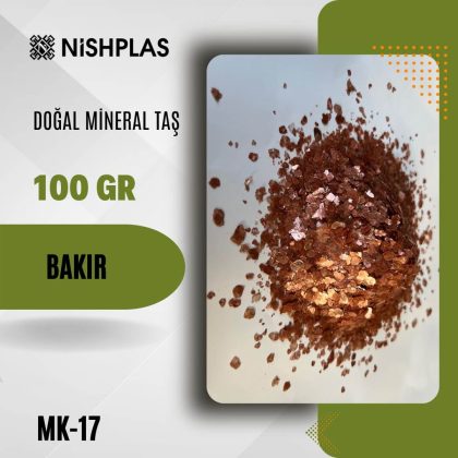 Nishplas Doğal Mineral Taş – Bakır – MK-17