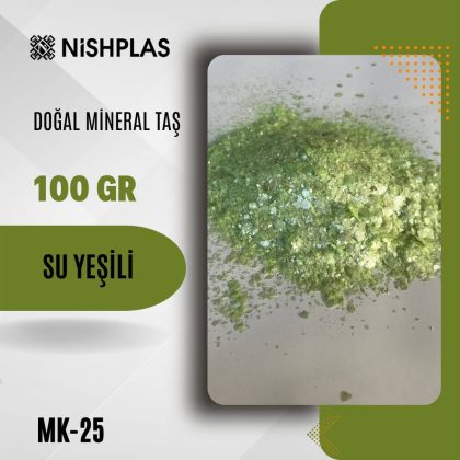 Nishplas Doğal Mineral Taş – Su Yeşili – MK-25